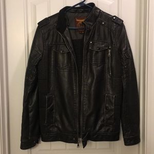 Black Leather Jacket.